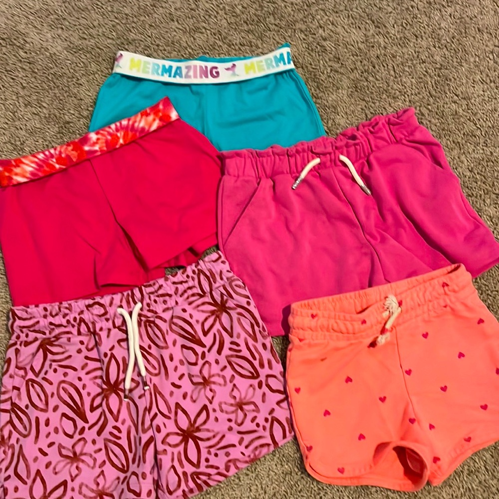 Girls size 6-6x shorts bundle (5 pair)